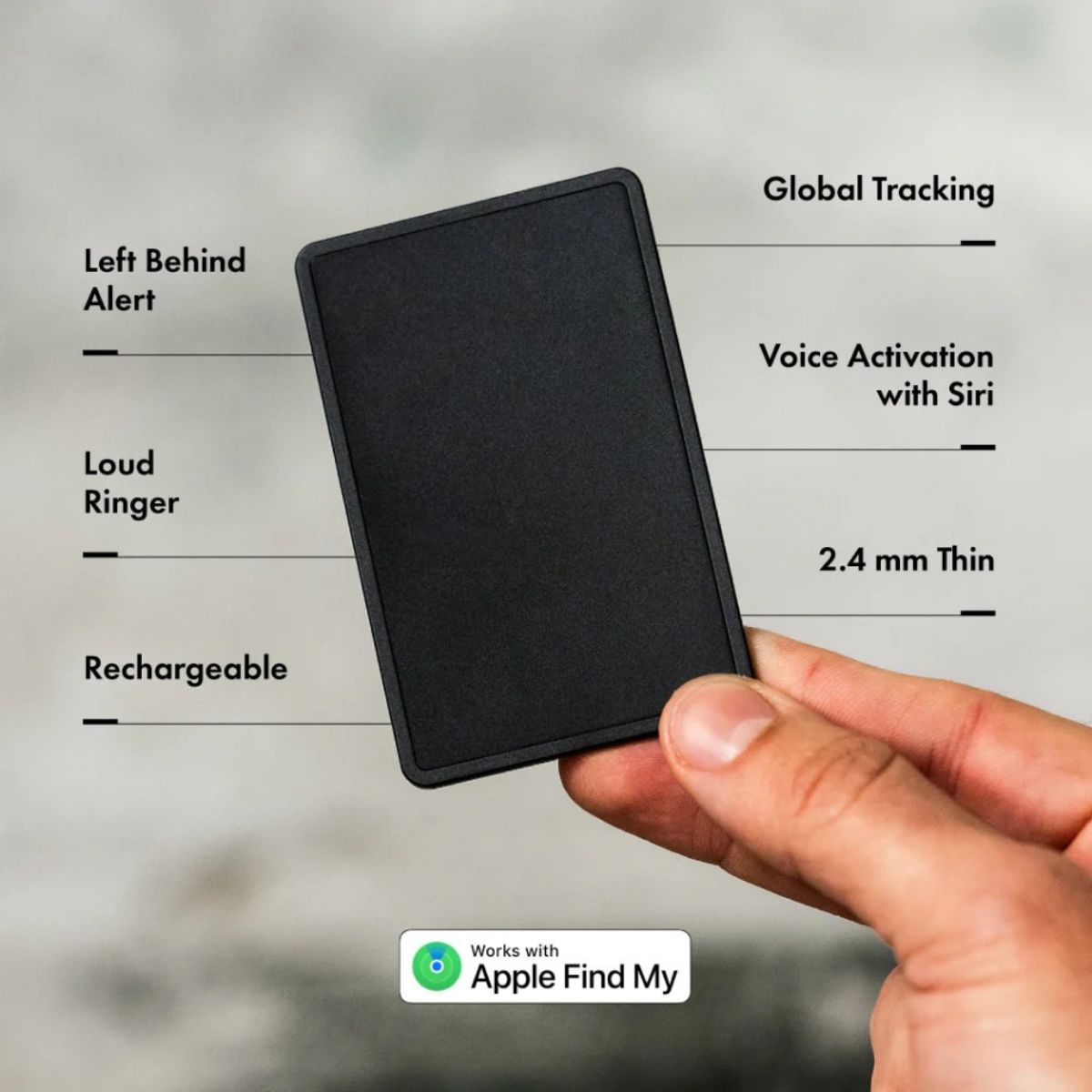 MEGABACK Finder Card - Apple Find my Card