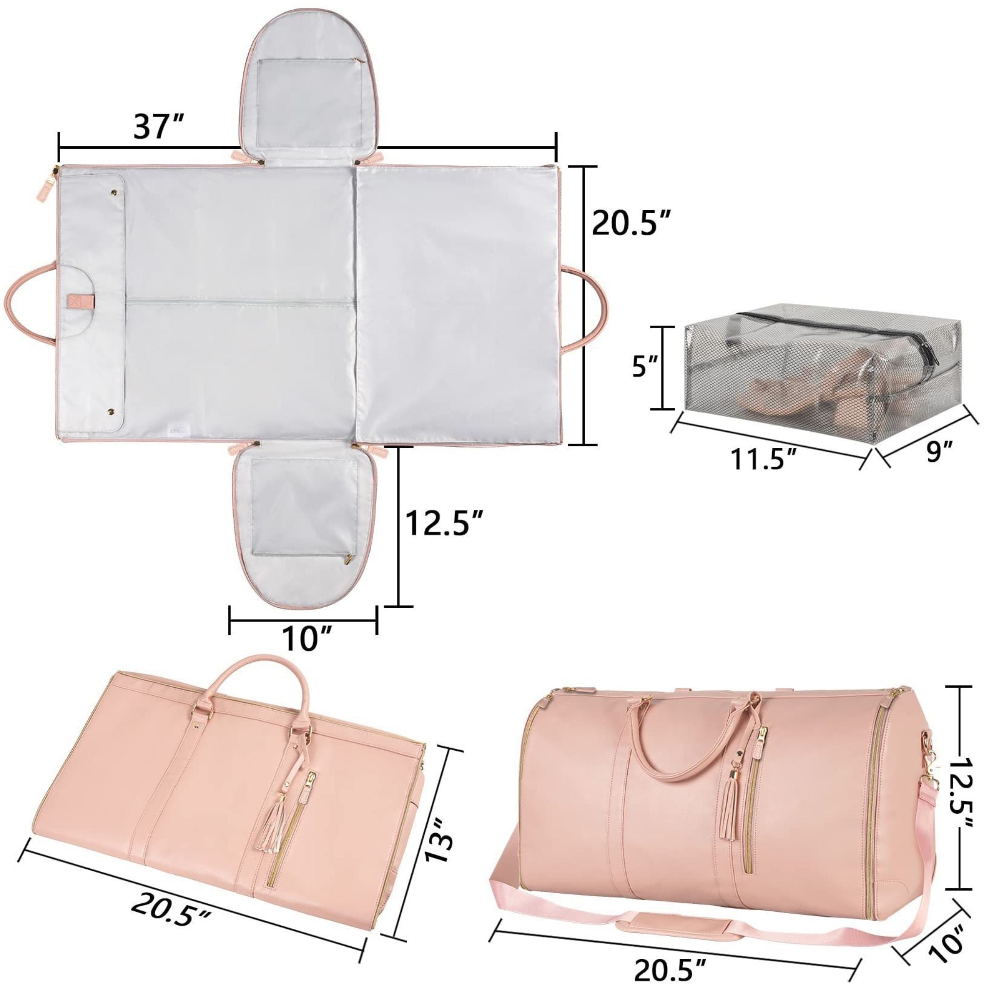 megaback jennibag travel duffle bag