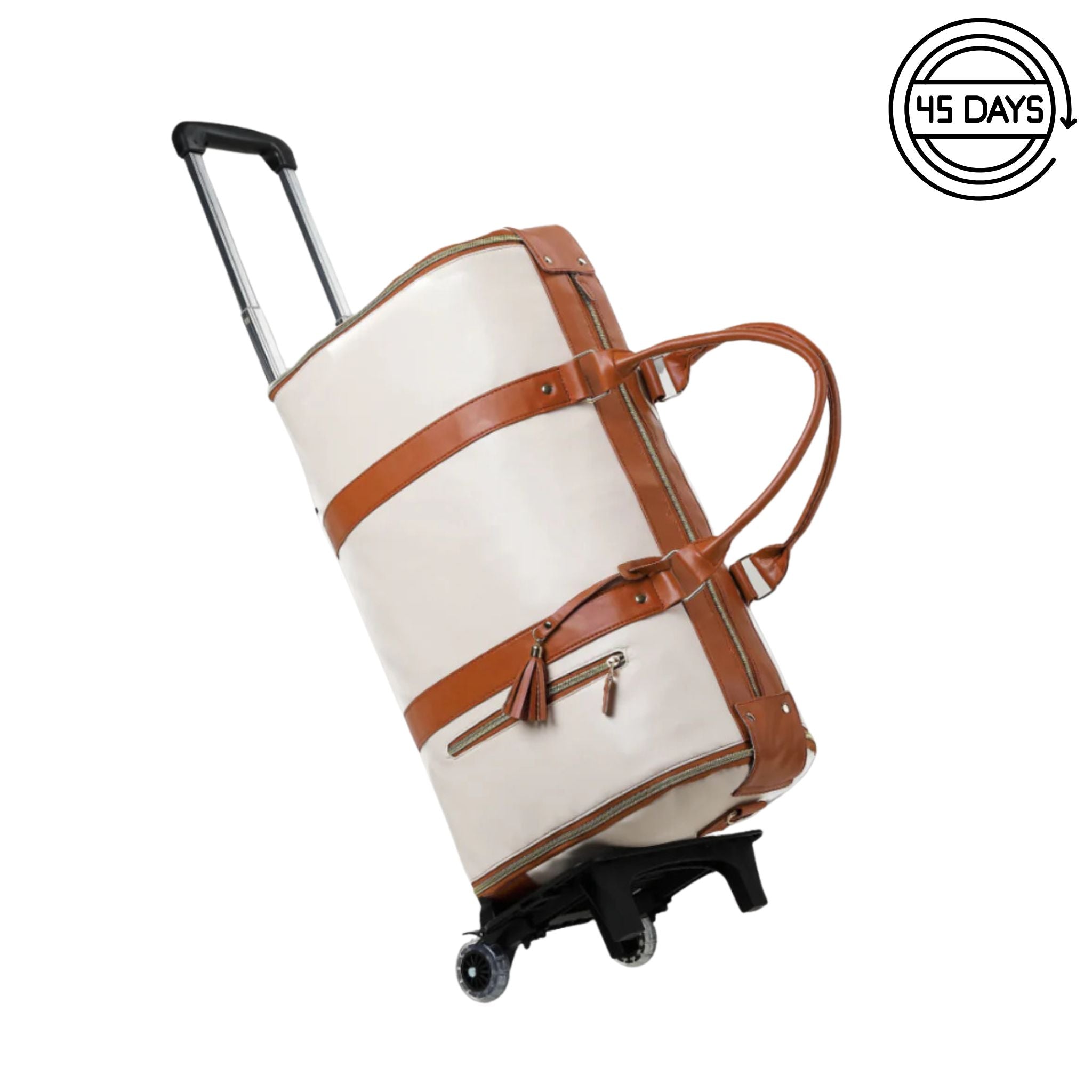 megaback jennibag travel duffle bag with trolley