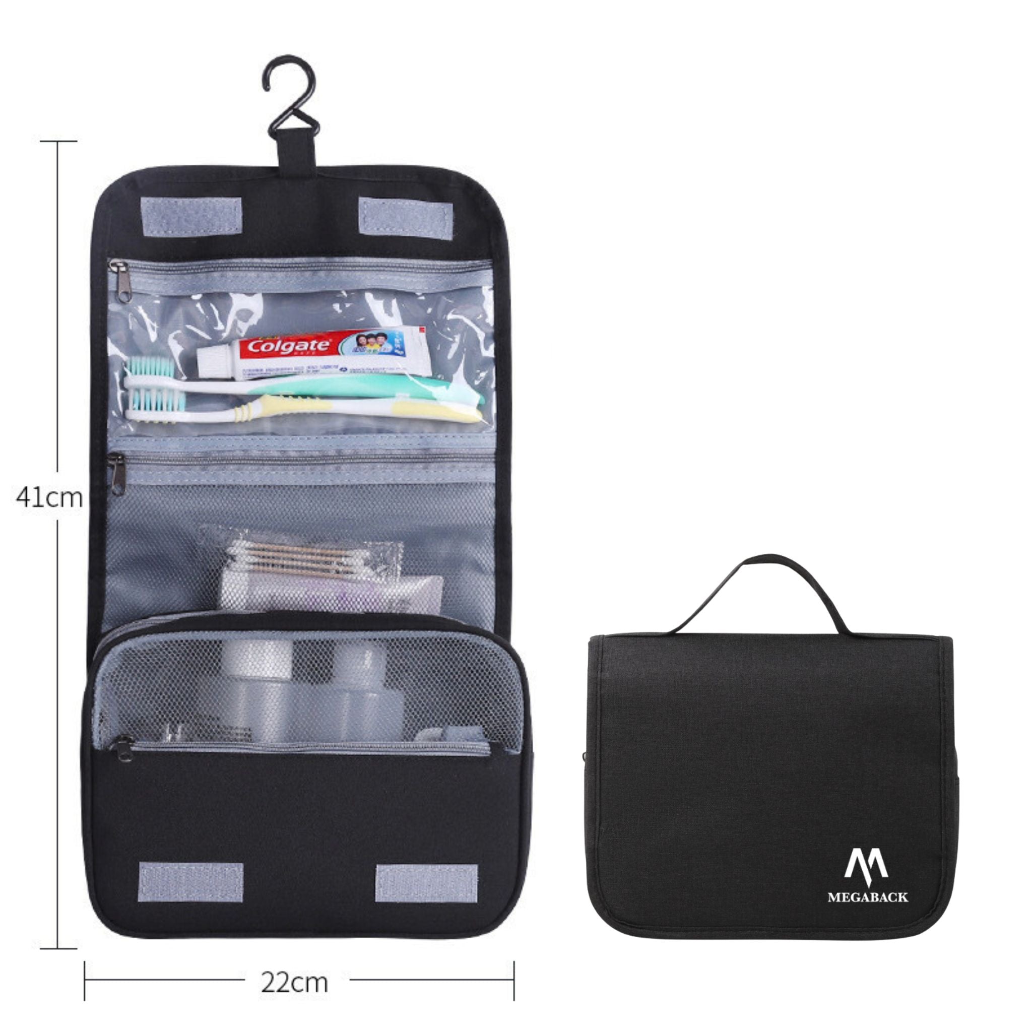 MEGABACK Toiletry Bag Interior